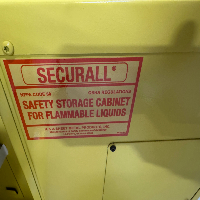 Securall Flammable Liquid Storage Cabinet image 0